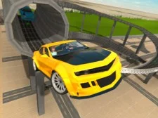 Gioco di acrobazie di guida automobilistica 3d